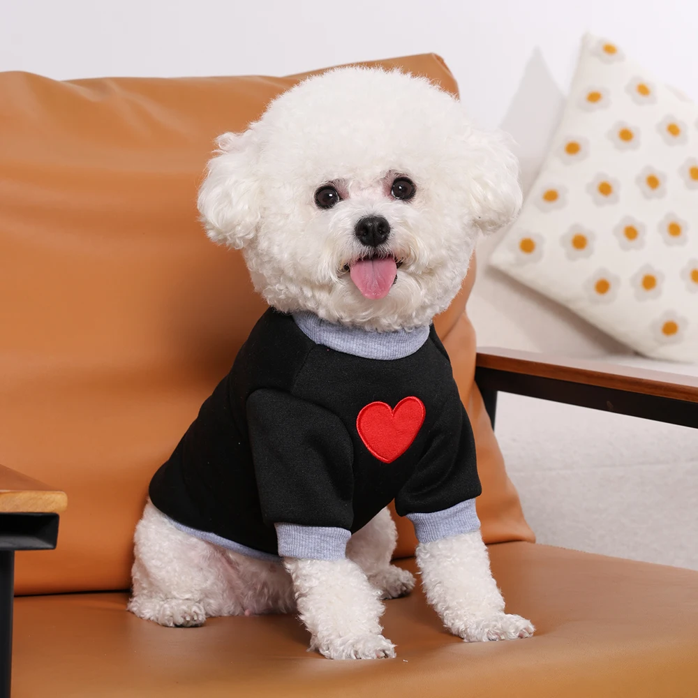 Suéter de Invierno con Capucha para Perro y Gato - Ropa cálida - imagen 5