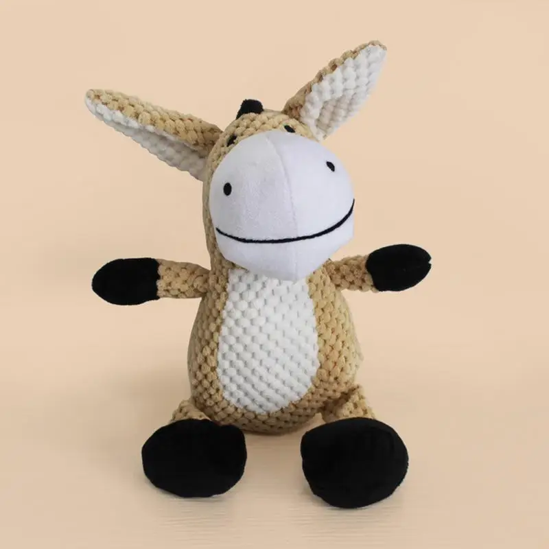 Juguetes de peluche para masticar para perros y mascotas, calmante, resistente al desgarro, para limpiar los dientes, refugio para mascotas, hogar - imagen 3