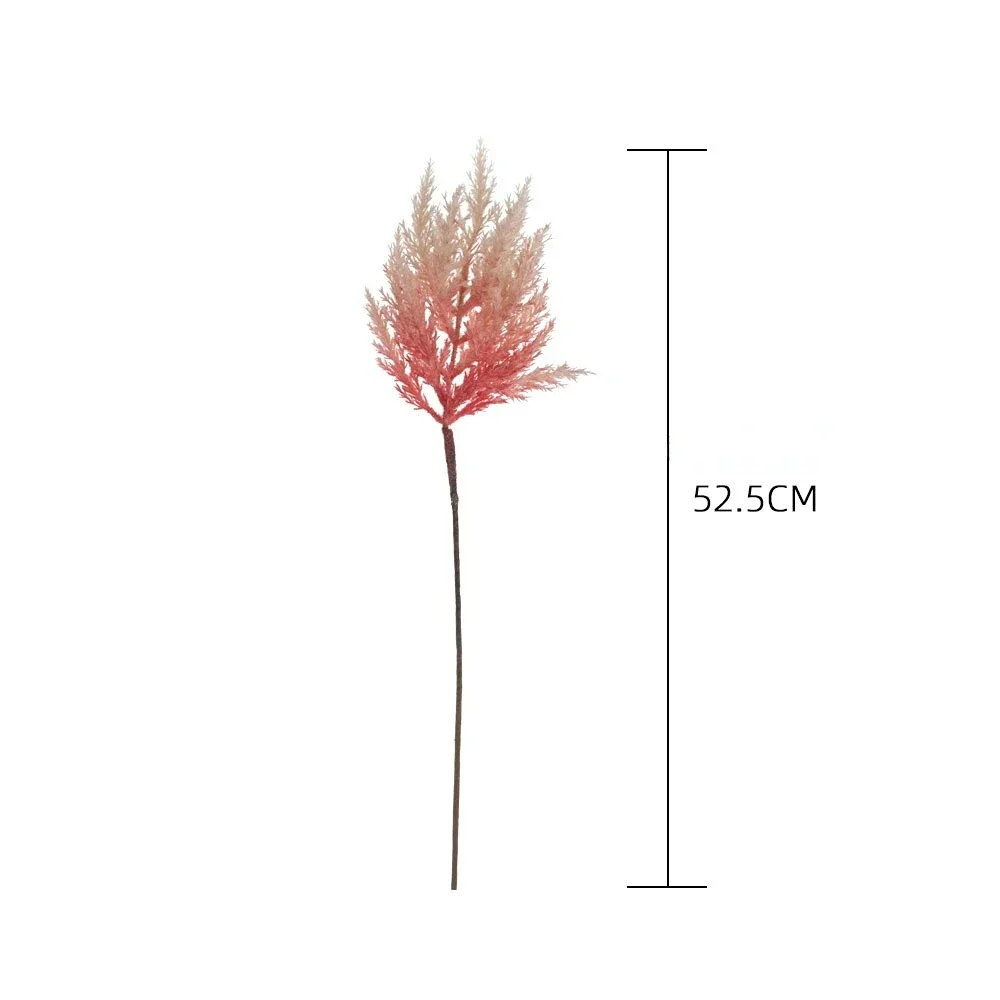Astilbe Chinensis Artificial, plantas verdes, decoraciones de boda, simulación de flores, decoración de boda, 53cm - imagen 4