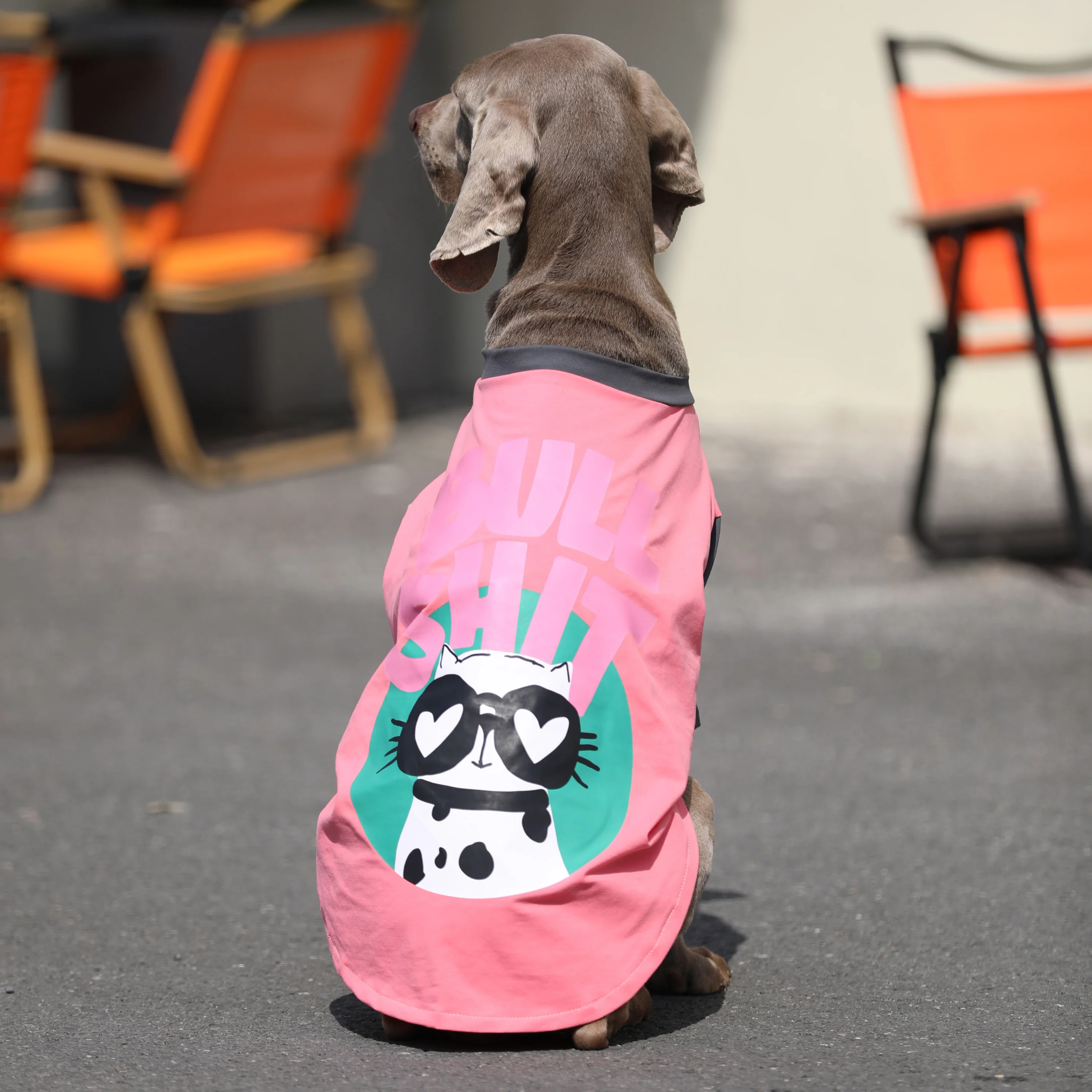 Primavera Verano Patchwork camiseta de perro grande Golden Retriever Labrador trajes moda disfraz de prevención del cabello para perros medianos y grandes - imagen 5