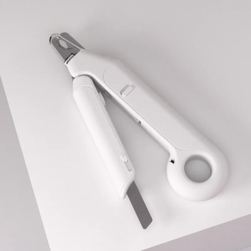 Cortaúñas profesional para mascotas con luz Led, tijeras de aseo para perros, gatos, animales pequeños, recortador de uñas para patas, suministro para mascotas - imagen 3