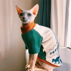 Jersey polar térmico para Sphynx y Devon Rex – Abrigo de manga larga