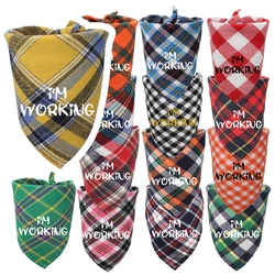 Bandana triangular de algodón para perro y gato – Babero práctico