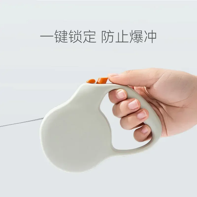 Correa para perro telescópica automática para perros pequeños, correa para salir sencilla y sencilla