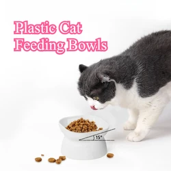 Cuencos elevados para mascotas, comedero antiderrames para gatos y perros pequeños y medianos, platos para beber y comer para mascotas para una comida cómoda