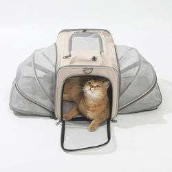 Bolsa transporte expandible para perros y gatos – Aprobada aerolínea