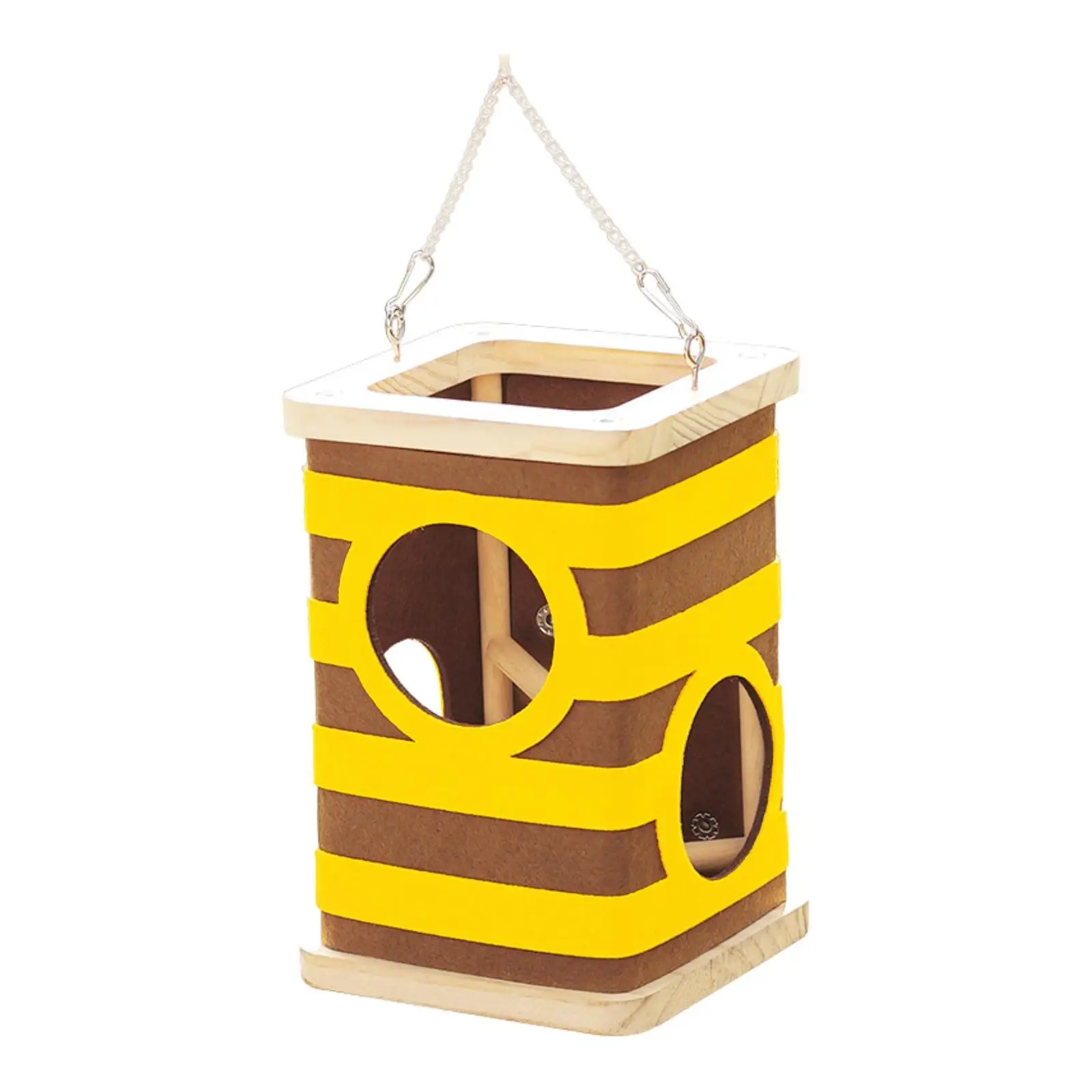 Casa de pájaros colgante, decoración del hogar, regalo, hamaca exterior, columpio, juguete, nido de pájaro para Lovebird, bolos, Conures, cacatúa, gorriones, juego - imagen 3