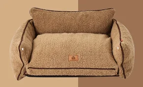 Brown sofa