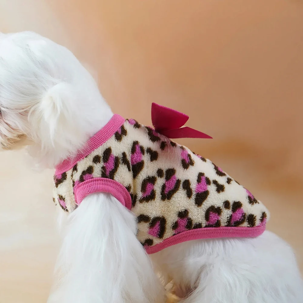 Jersey franela suave abrigo térmico para perros pequeños invierno - imagen 5
