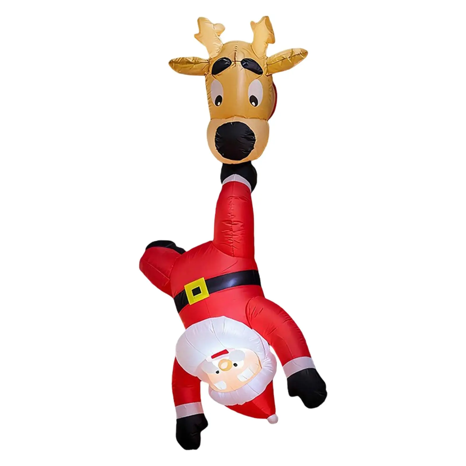 Christmas Inflatable Reindeer Santa Novelty Lightweight Gift Xmas Decoration Christmas Inflatable Reindeer Santa Novelty Lightweight Gift Xmas Decoration