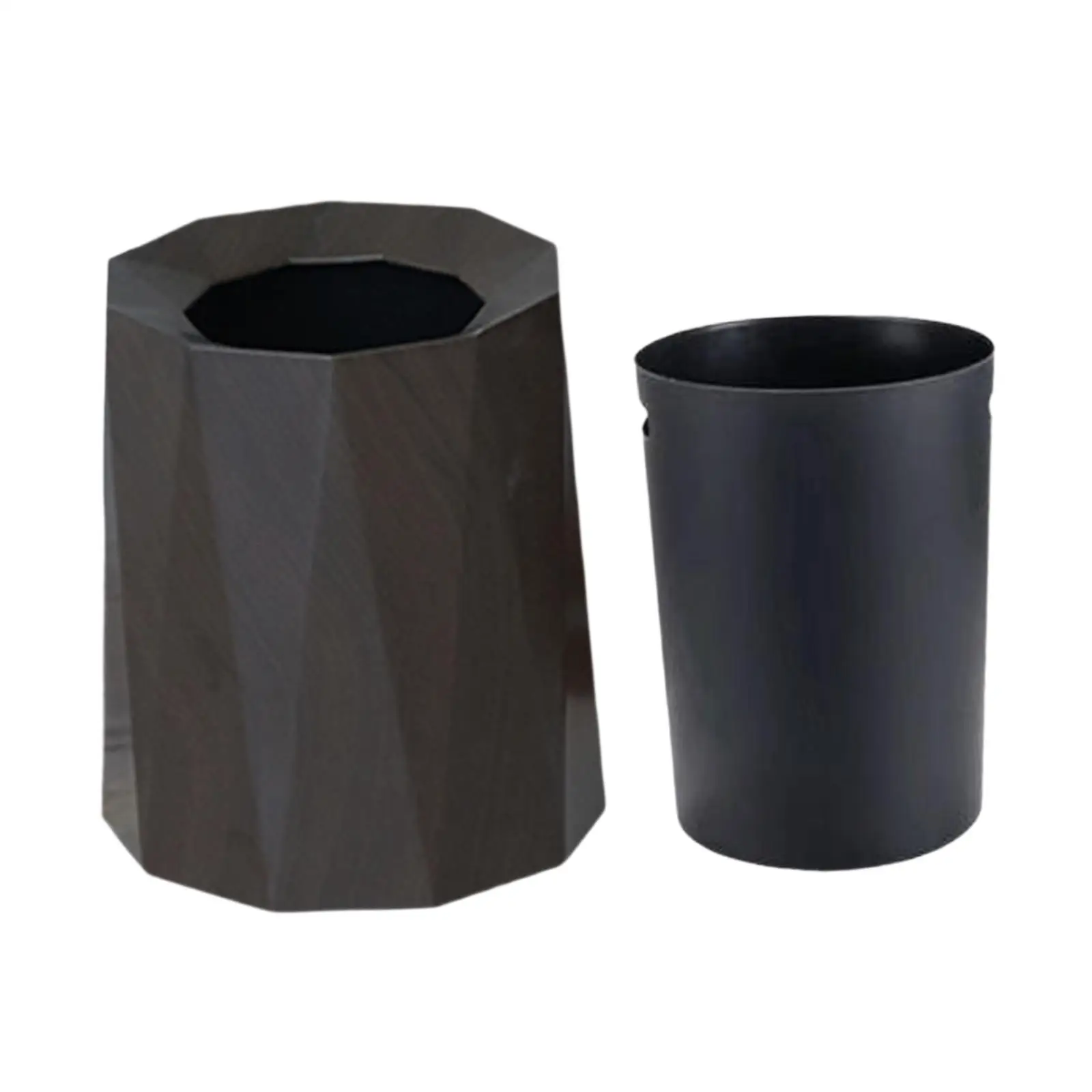 Trash Can Garbage Container Household Stylish Trash Bin Rubbish Bin Wastebasket for Patio Bathroom Yard Living Room Kitchen Trash Can Garbage Container Household Stylish Trash Bin Rubbish Bin Wastebasket for Patio Bathroom Yard Living Room Kitchen