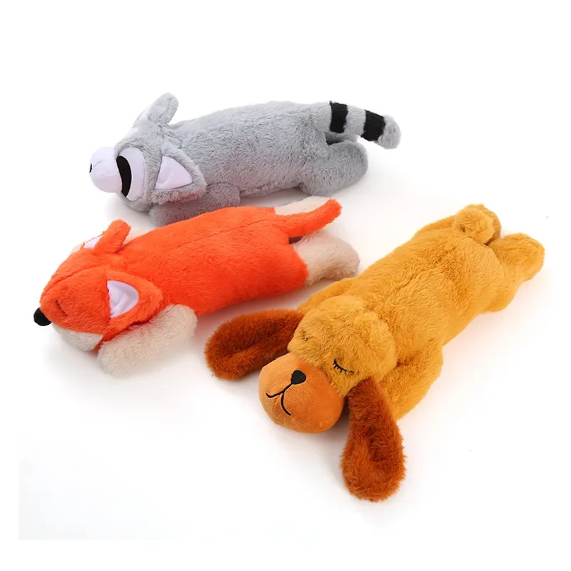 Juguete de peluche para aliviar la ansiedad del perro con latido del corazón, herramienta de ayuda para entrenamiento de comportamiento cómodo para mascotas, compañero para dormir de felpa suave para perros pequeños - imagen 2