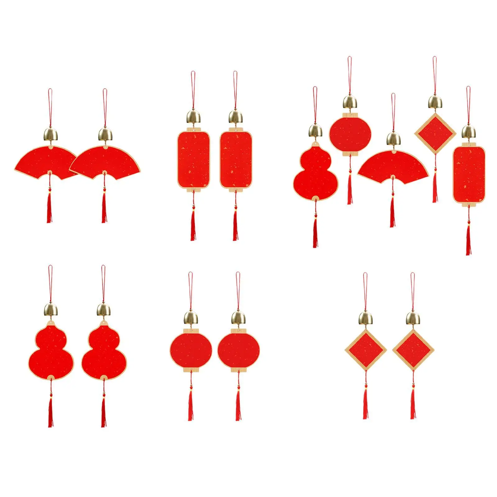 Adorno colgante Año Nuevo Chino para porche y hogar – Decoración festiva - imagen 2