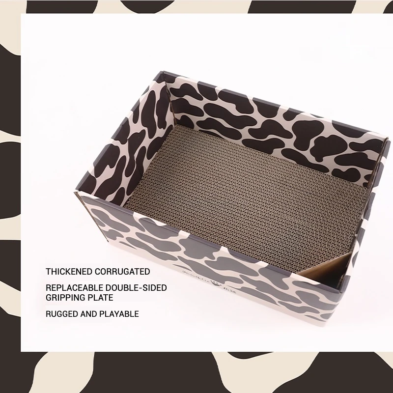 Juguetes para gatos, sacapuntas de garras, juegos coloridos para rascar gatos, accesorios navideños, tablero, caja de cartón, estera para rascar gatos - imagen 3