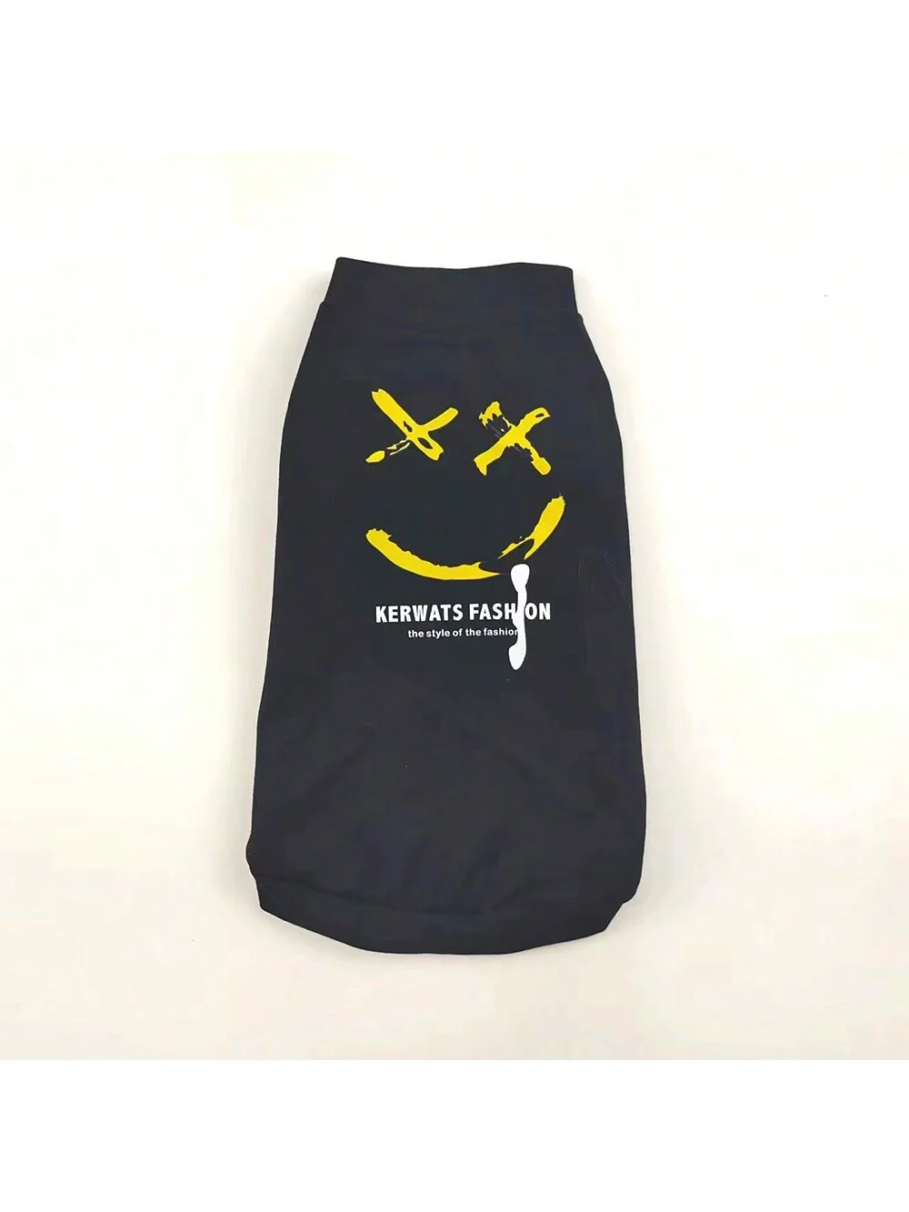 Esfinge sin pelo para gato, camiseta sin mangas fina con estampado de letras sonrientes, parte inferior de gato de gama alta, ropa de primavera y verano - imagen 3