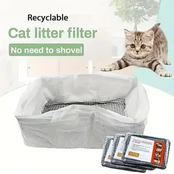 Filtro reutilizable para caja de arena de gato con control de olores