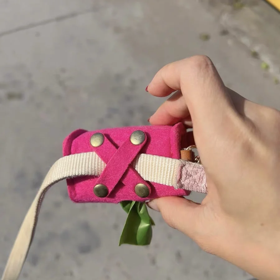 Bolsa biodegradable para excrementos de perro – Fieltro grueso para paseo - imagen 4