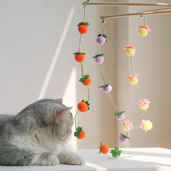 Varita cazadora con plumas para gatos – Juguete interactivo