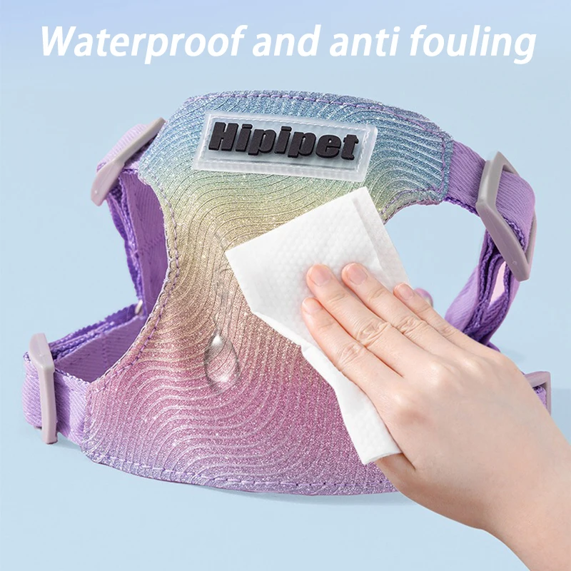 Conjunto de arnés de chaleco para perro, correa para el pecho a prueba de Escape para cachorros, arnés para perros de raza pequeña, suministros para caminar al aire libre - imagen 5