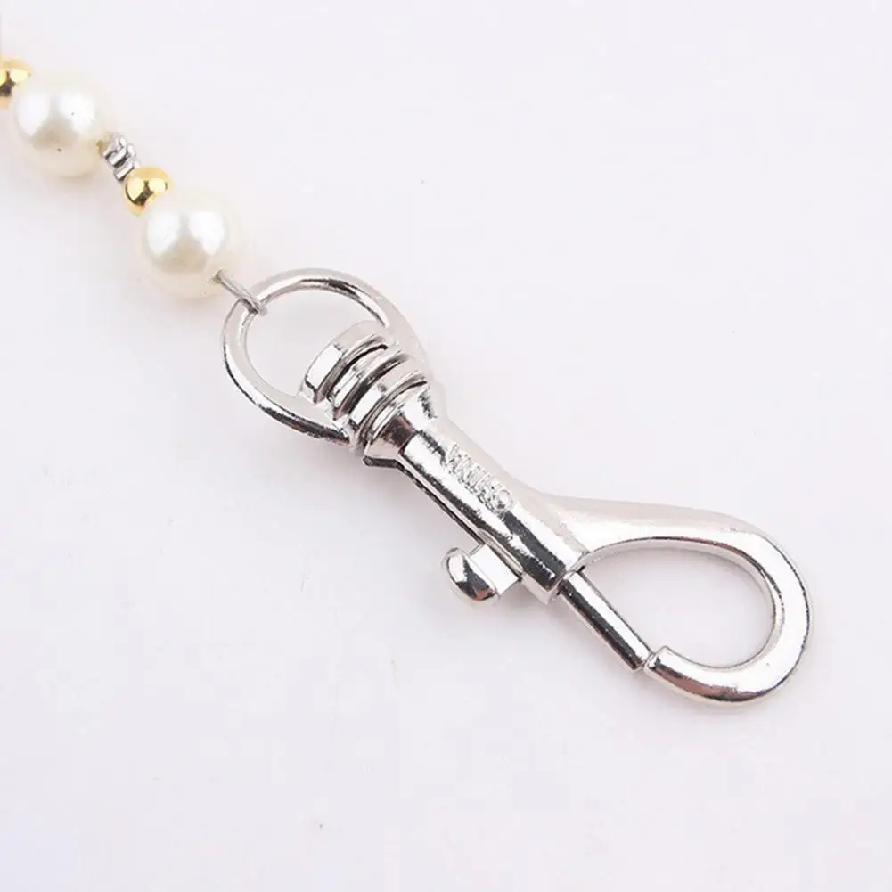 Correa de perlas de lujo para perro, arnés con gancho colgante, mano de obra fina, suministros para mascotas - imagen 3