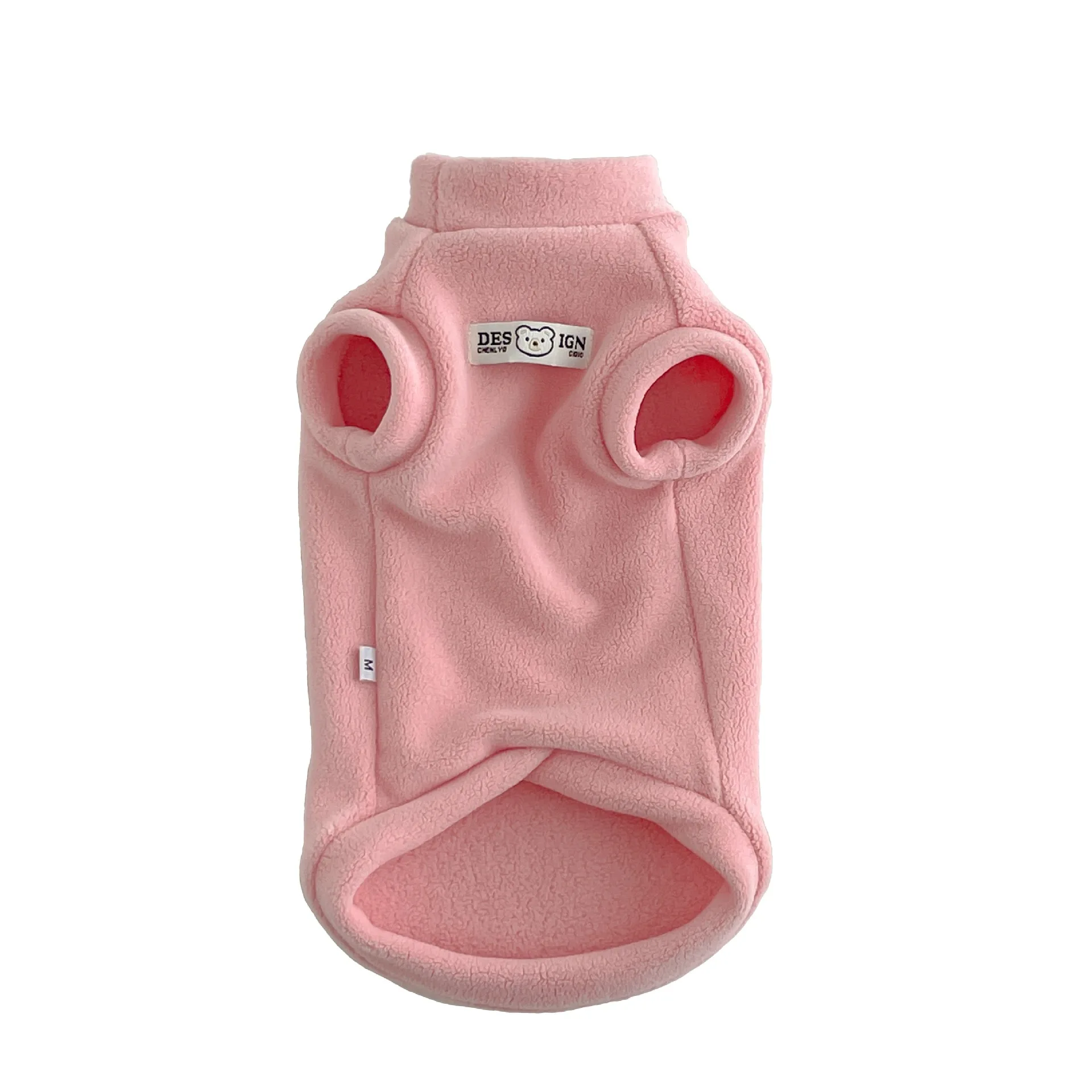 Camisa básica de franela de doble cara para mascotas, chaleco grueso de otoño e invierno, pijamas elásticos suaves, cálidos y cómodos para perros pequeños - imagen 5