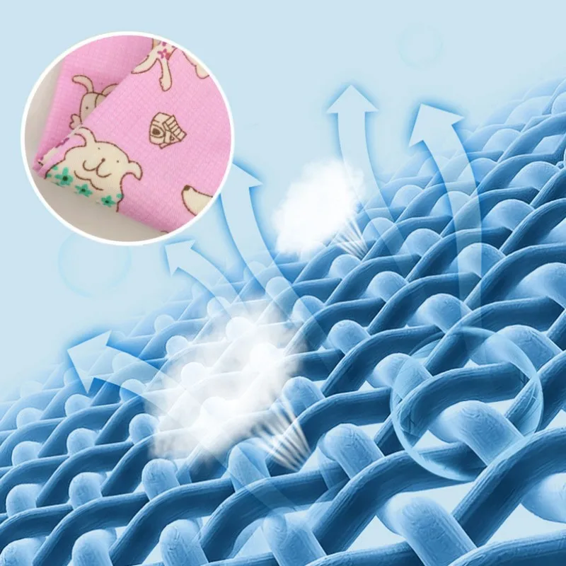 Bufandas refrescantes para mascotas, cuello de toalla de hielo ajustable para perros y gatos, bufanda de enfriamiento instantáneo para deportes al aire libre de verano - imagen 4