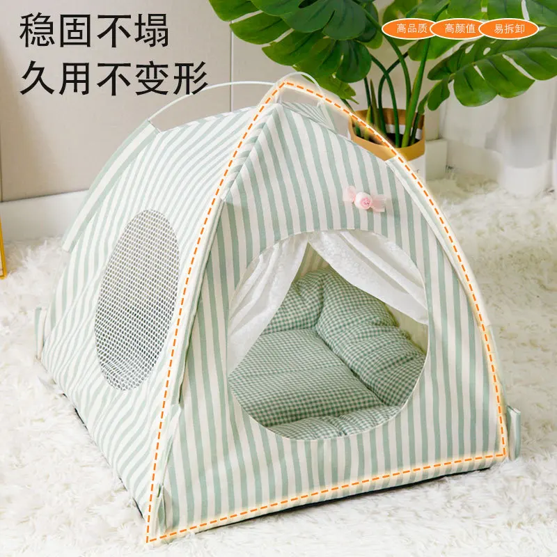 Tienda de campaña plegable para perros y gatos, resistente al exterior - imagen 5