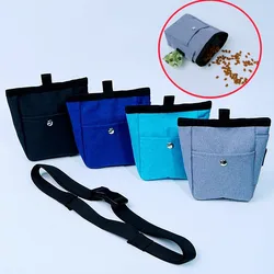 Dispensador de bolsas para caca y premios con cinturón para perros