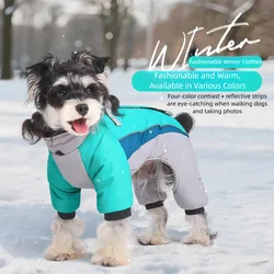 Abrigo reflectante impermeable para perros pequeños y medianos