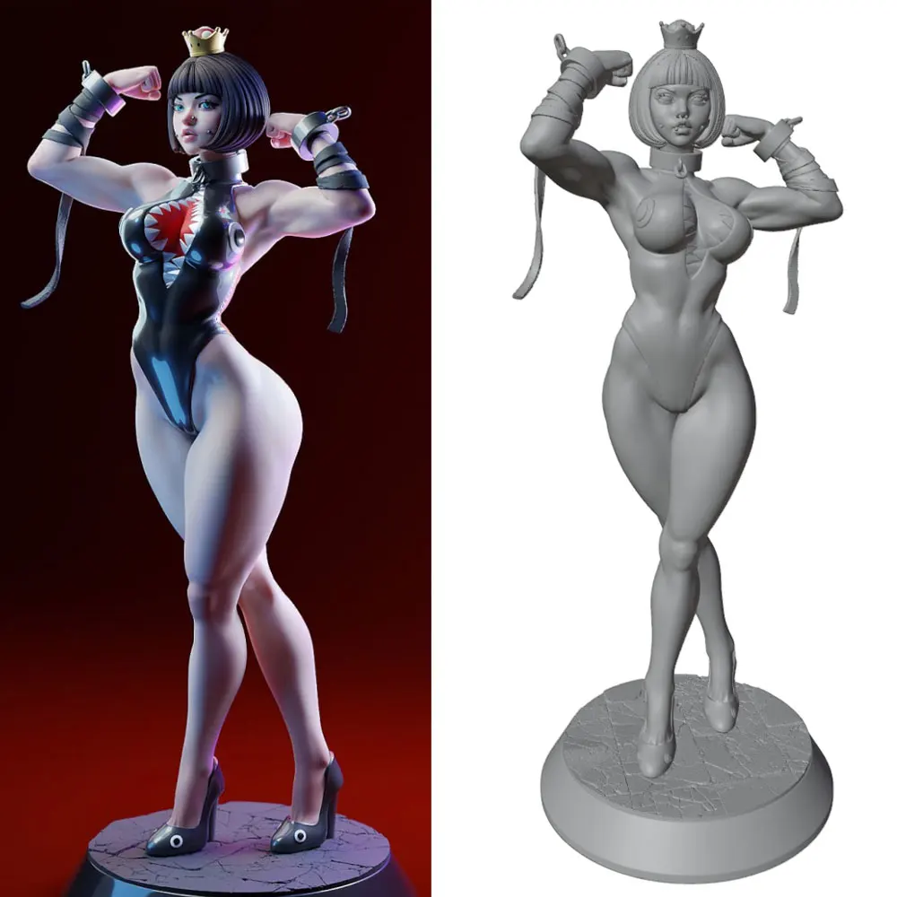Figura decorativa anime NSFW 1/24 – Estatua de resina para habitación - imagen 4
