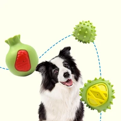 Juguete masticable fruta para perros – Durian y Granada