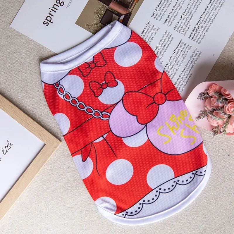 Lindo Sphynx gato camisa chaleco para gatos Gotas verano transpirable Ropa para mascotas Ropa Katten Kedi Mascotas disfraz perro traje Ropa Para - imagen 5