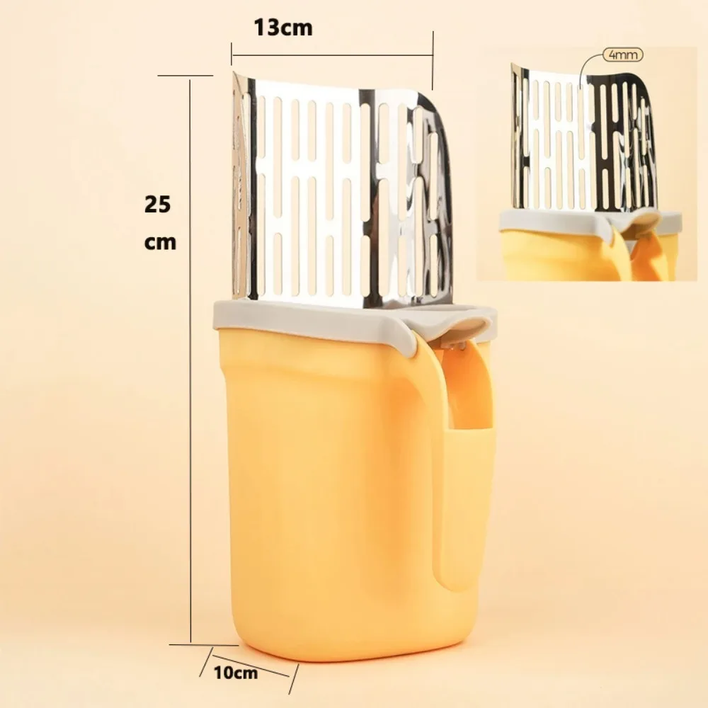 Nueva pala para arena para gatos con bolsa de repuesto para filtro de mascotas, inodoro limpio, recolector de basura, suministros para gatos, caja de arena para gatos, autolimpieza - imagen 5