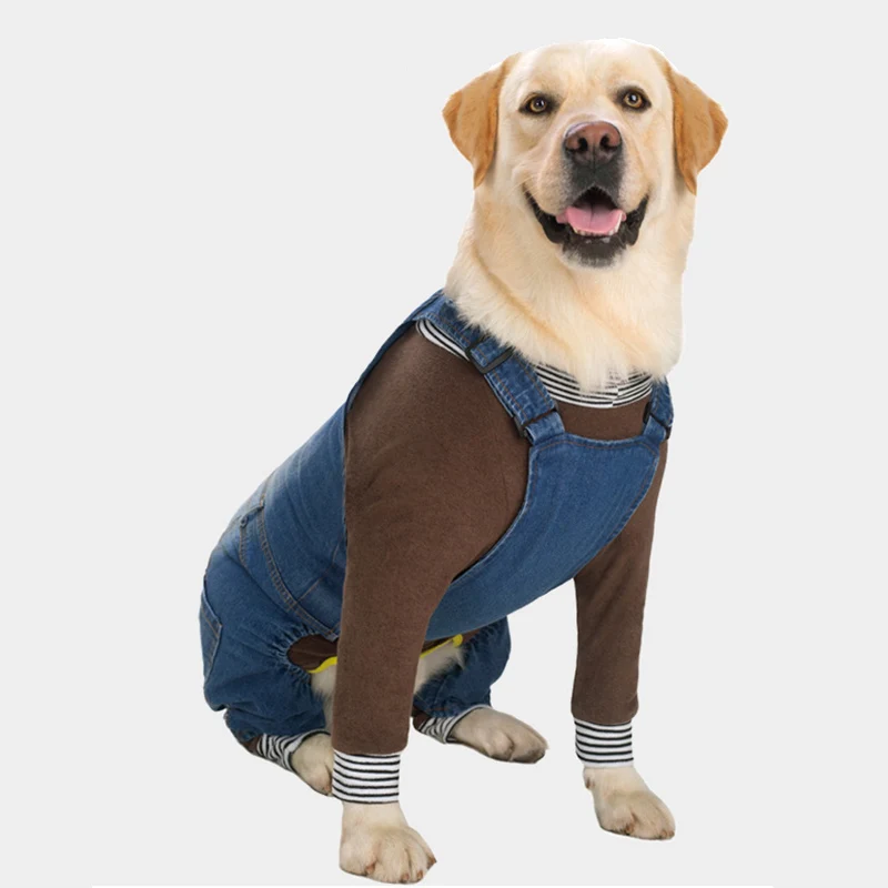 Mono para perros, traje de recuperación de cirugía para perros grandes y medianos, pijamas de cuerpo completo para perder, evitar lamer y proteger las heridas - imagen 5