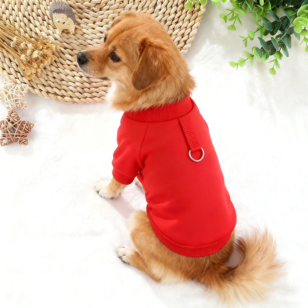 Sudaderas con capucha clásicas para perros Pinscher con hebilla, ropa de lana para mascotas de otoño para perros pequeños, caniche, Chihuahua, suéter para gatos, ropa para mascotas - imagen 4