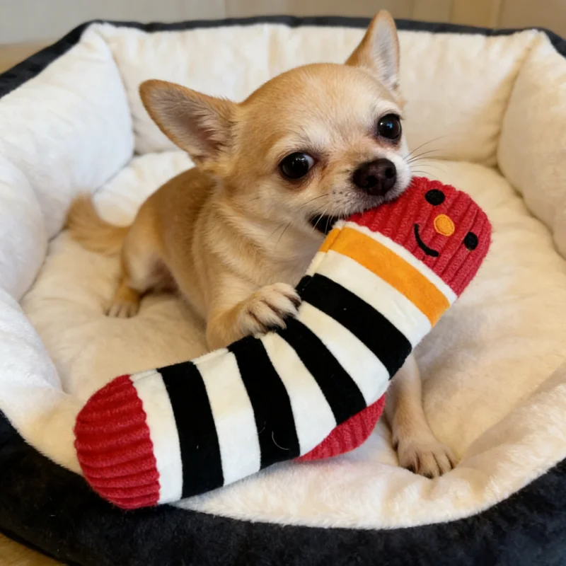 Juguete de peluche con sonido para perros pequeños y cachorros - imagen 5