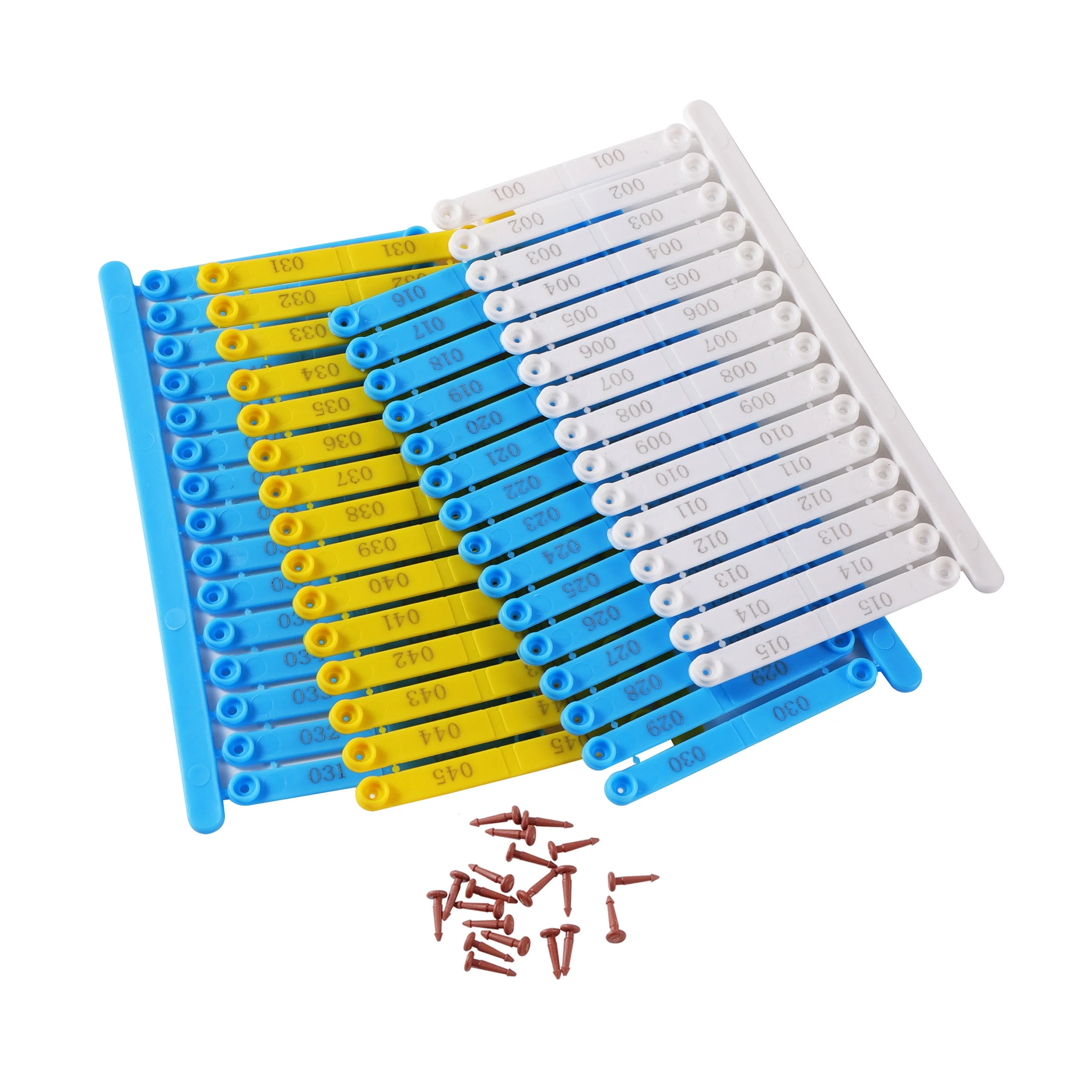 Anillo de identificación de alas de pollo, codorniz, Paloma, pato, ganso, aves de corral, 30 piezas - imagen 3