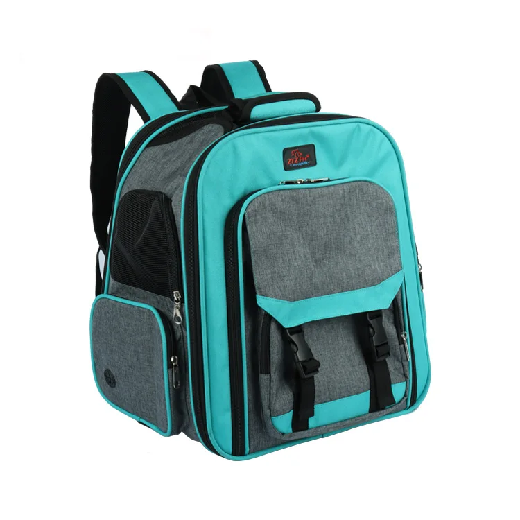 Bolsa para gatos, cubierta de carrito transparente portátil, mochila con cápsula espacial para perros, Maleta para gatos, mochila escolar para mascotas, productos para mascotas de gran capacidad - imagen 2