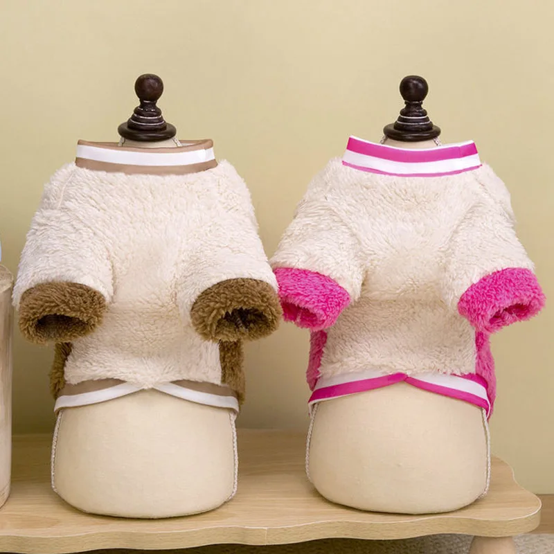 Ropa de lana para perros, jersey de invierno, ropa, sudaderas con capucha de manga larga para perros pequeños, Chihuahua, perro salchicha, sudadera, suéteres XS - imagen 5