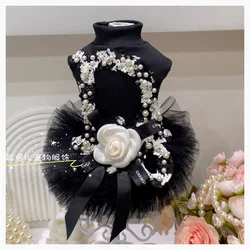 Vestido fiesta para perros pequeños – Estilo princesa para bodas y fiestas