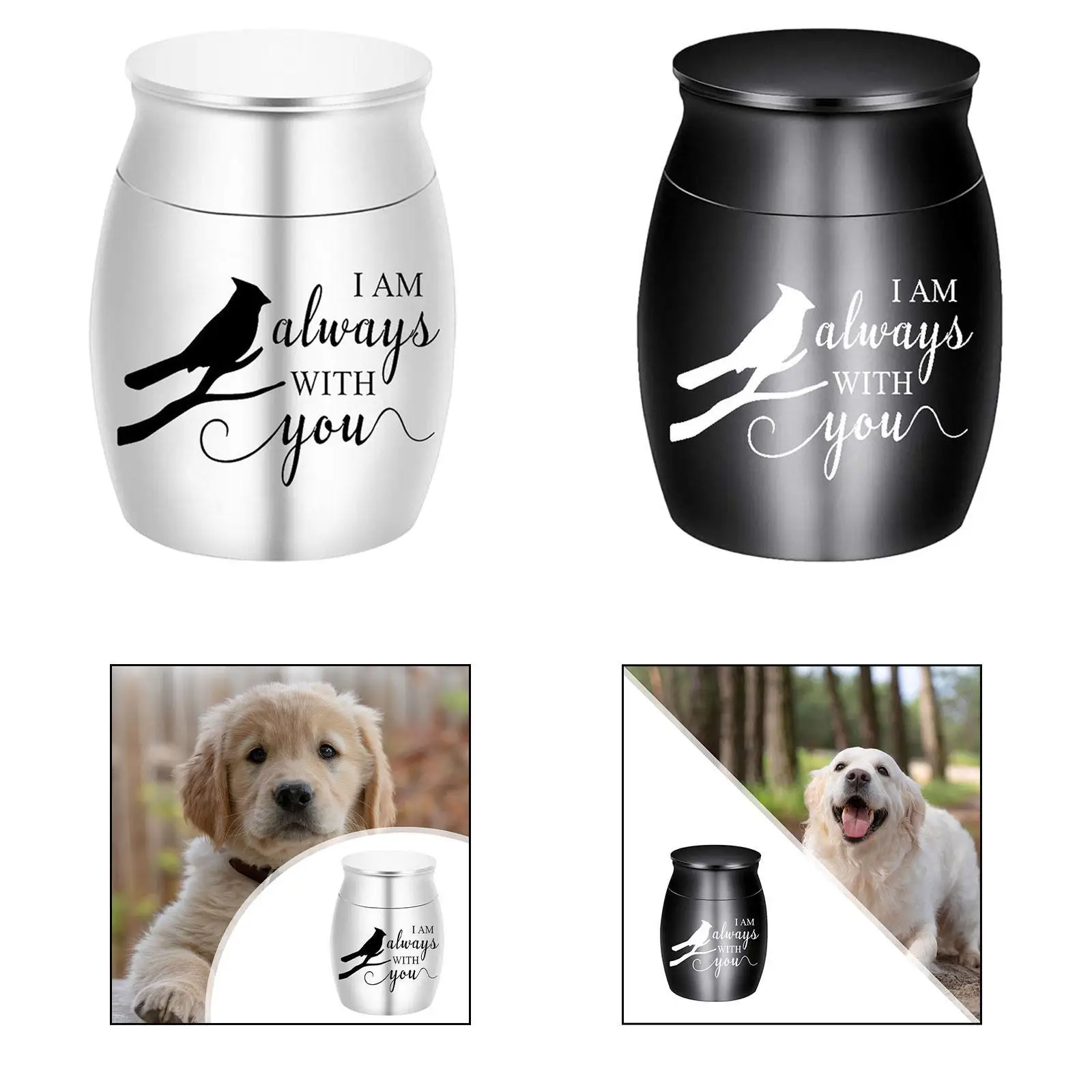 Caja conmemorativa, ligera, multiusos, para mascotas, pájaros, conejos, gatos - imagen 4