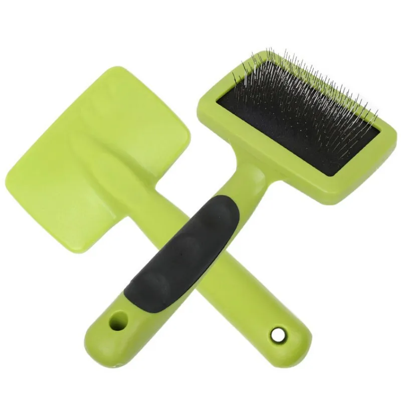 Cepillo removedor de pelo para perros y gatos, peine de acero inoxidable para el cuidado de mascotas, productos para mascotas con apertura de nudo - imagen 5