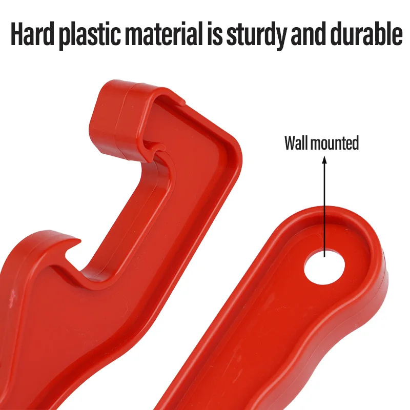 Abrelatas Manual, herramienta de apertura de plástico para el hogar, ahorro de trabajo, para galones, cubo de miel, tapa de cubo, llave de extracción de tapa de barril de pintura