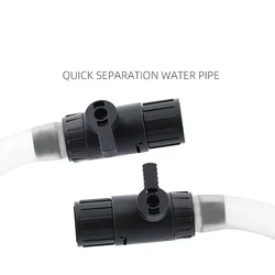 Conector grifo liberación rápida para acuario - Válvula manguera