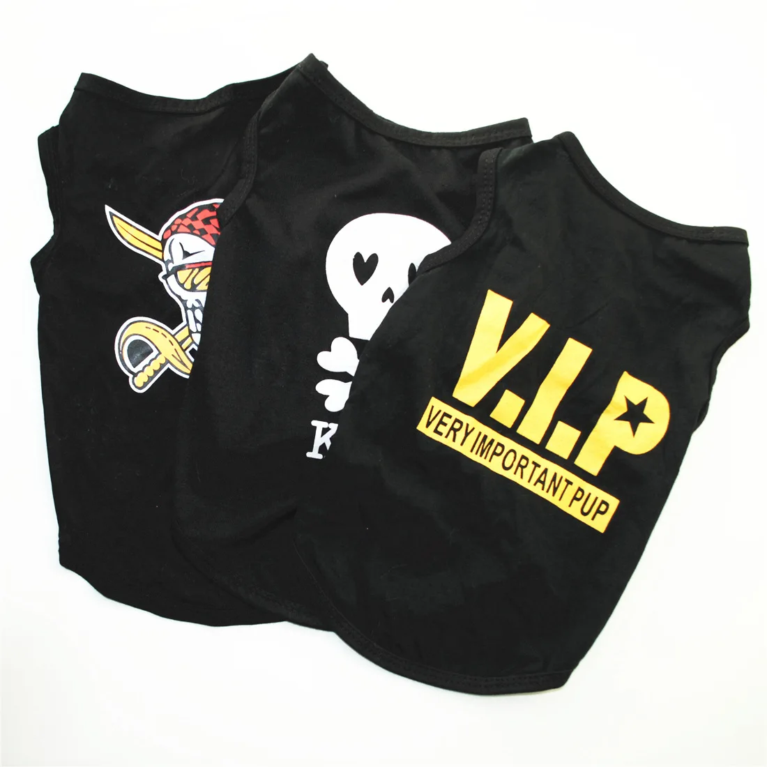 Camisas para perros pequeños, ropa estampada con letras divertidas para mascotas, ropa de verano para perros, camisetas suaves y transpirables para mascotas - imagen 2