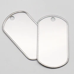 Placas identificativas resistentes para perro – Acero inoxidable