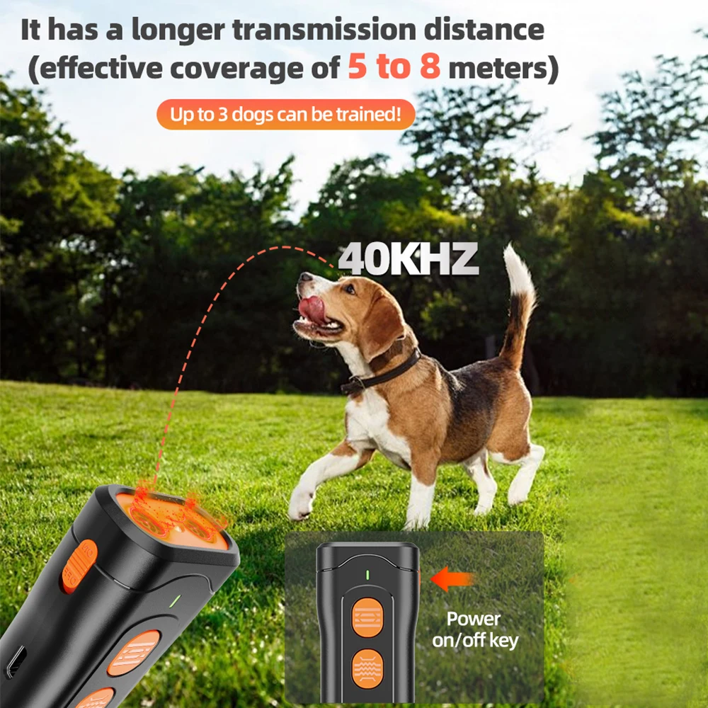 Antiladridos ultrasónico portátil para perro – Mini con doble cabezal - imagen 5