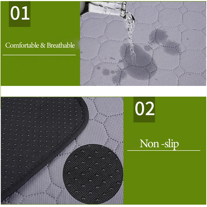 Pañal superabsorbente para perros y gatos, alfombrilla lavable y reutilizable, almohadilla de entrenamiento para perros, absorbente de orina, protege el medio ambiente, alfombrillas para pañales - imagen 5