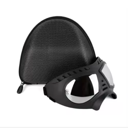Gafas de sol máscara para perros antinieve, anti-UV y antiviento