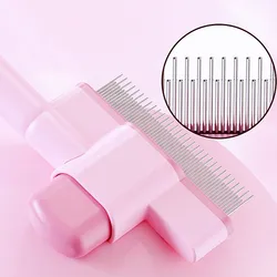 Cepillo quitapelos autolimpiante para perros y gatos – Grooming y masaje